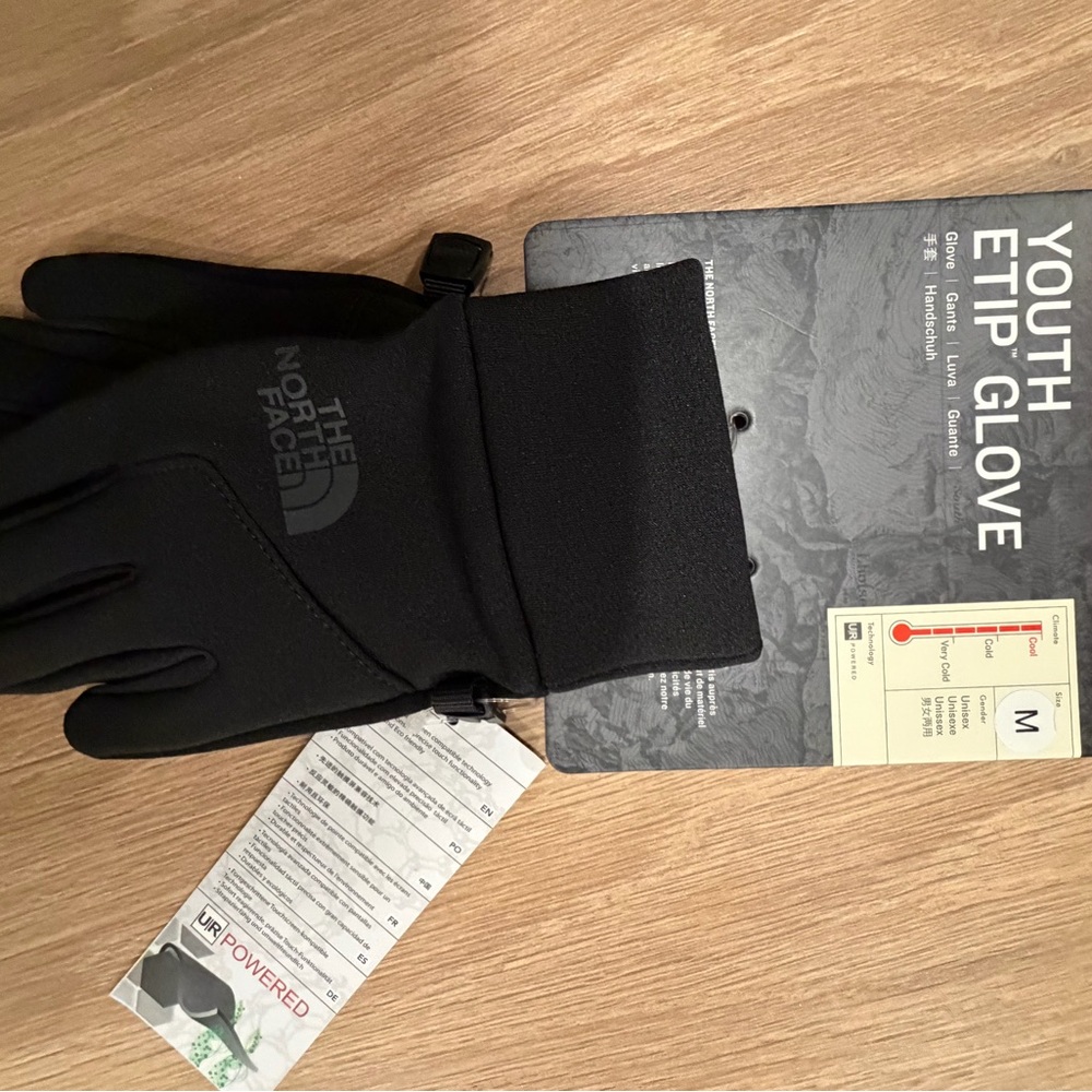 NEW The North Face Black Etip Gloves